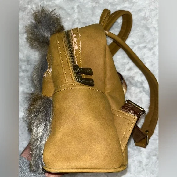 Loungefly Star Wars EWOK Faux Suede Fur Backpack - Retired - Picture 6 of 7